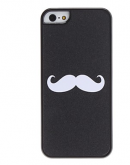 Case Dura Para Iphone 5 - Bigode Branco